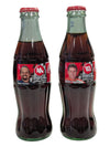 Pair of Classic Coca-Cola Racing Family 1999 Bottles
