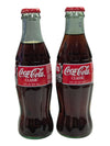 Pair of Classic Coca-Cola Racing Family 1999 Bottles