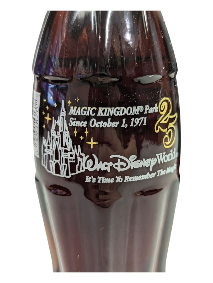 Lot of 6 Classic Maigc Kingdom Coca-Cola Bottles