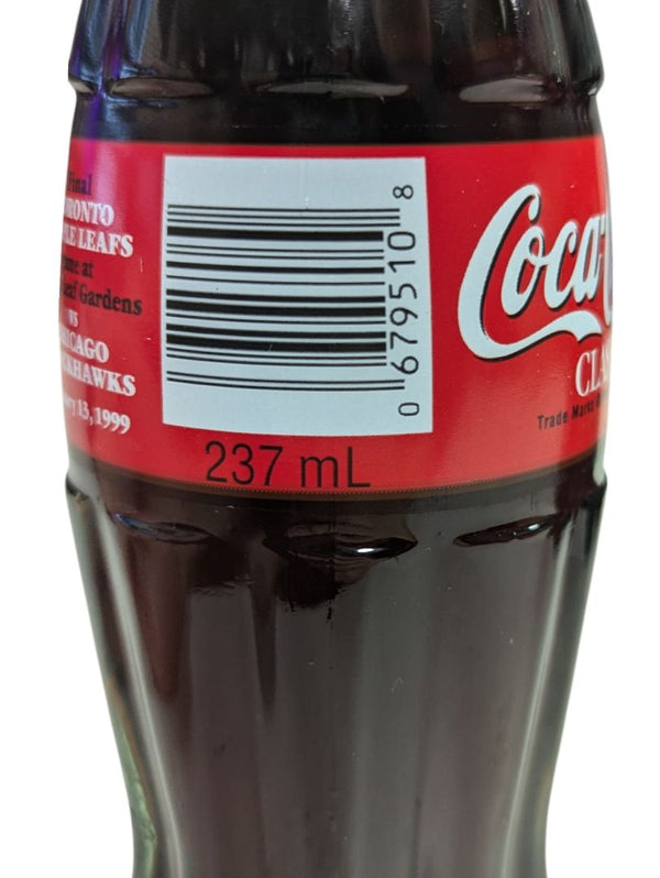 Lot of 5 Classic Maple Leaf Gardens Coca-Cola Bottles