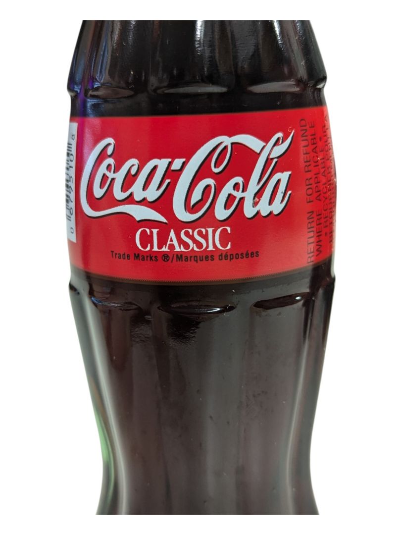 Lot of 5 Classic Maple Leaf Gardens Coca-Cola Bottles
