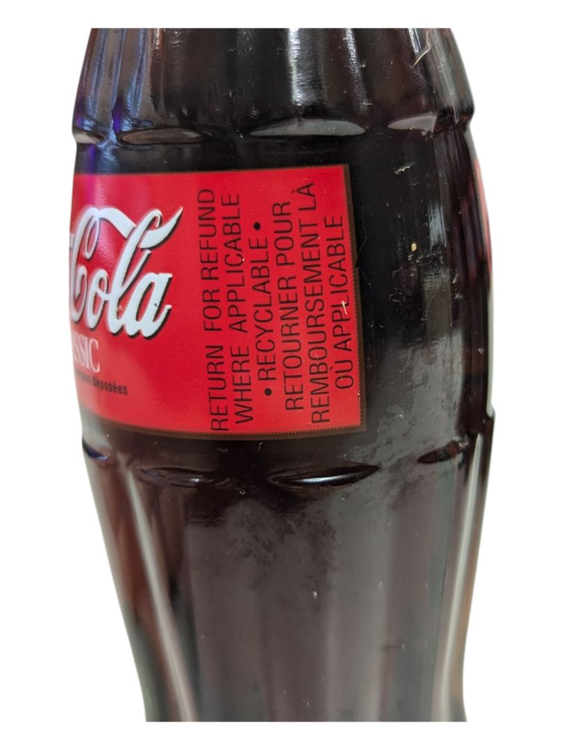 Lot of 5 Classic Maple Leaf Gardens Coca-Cola Bottles
