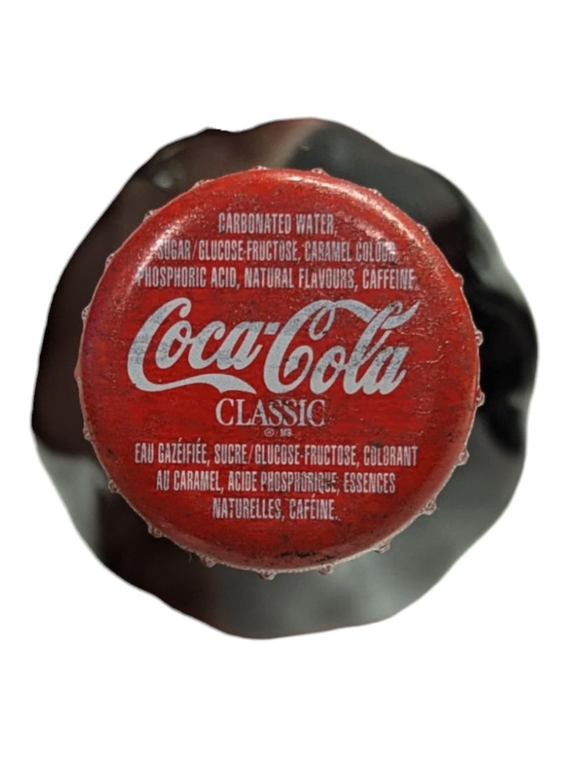 Lot of 5 Classic Maple Leaf Gardens Coca-Cola Bottles