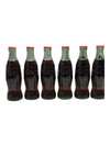 Lot of 6 Classic Coca-Cola Bottles