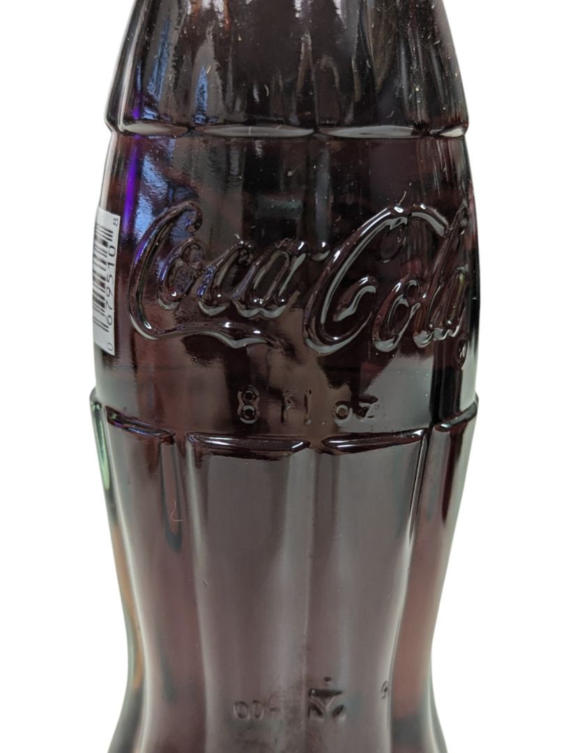Lot of 6 Classic Coca-Cola Bottles