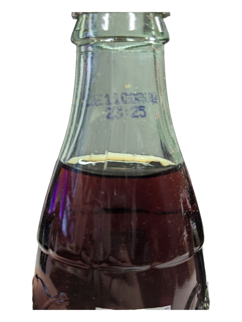 Lot of 6 Classic Coca-Cola Bottles