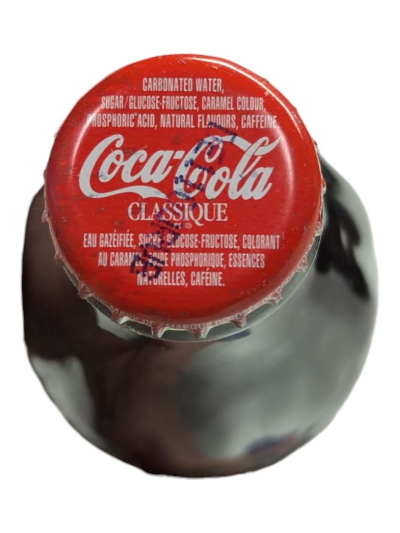 Lot of 3 Classic Coca-Cola Bottles