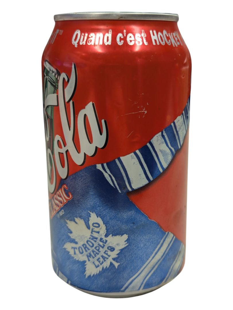 Classic Toronto Maple Leafs Coca-Cola Can