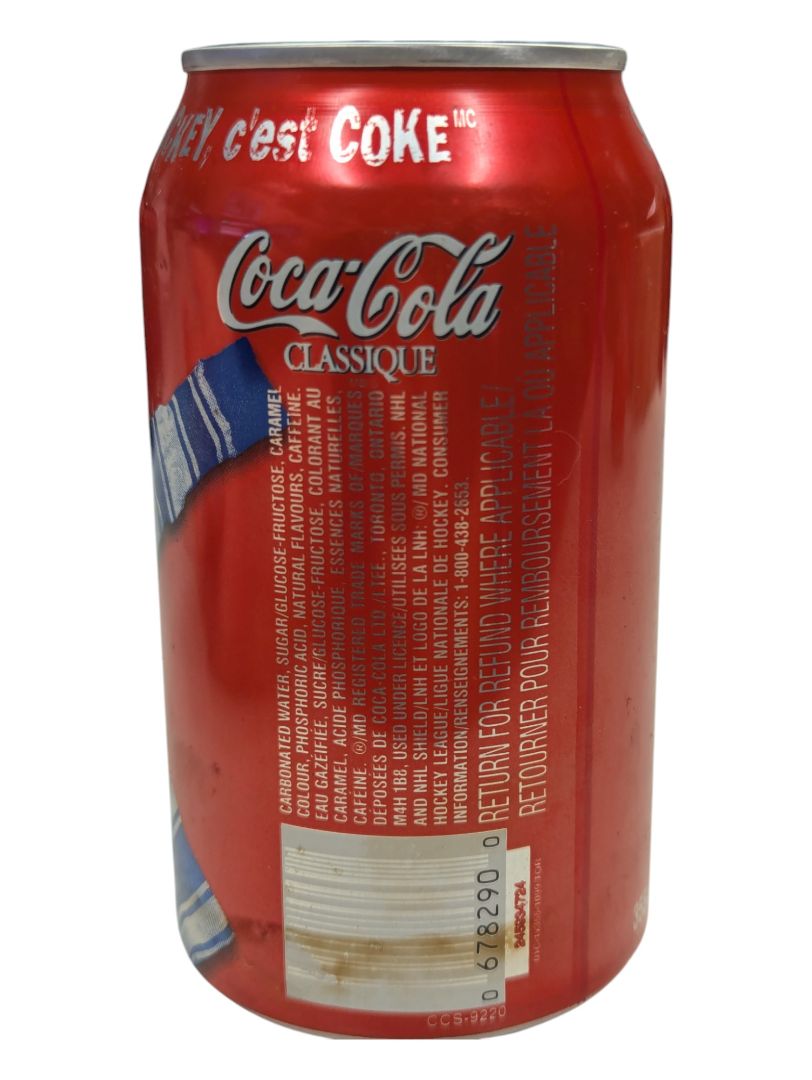 Classic Toronto Maple Leafs Coca-Cola Can