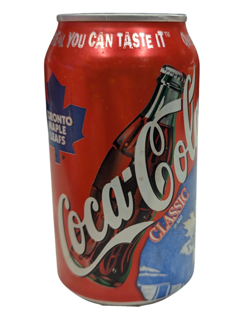 Classic Toronto Maple Leafs Coca-Cola Can