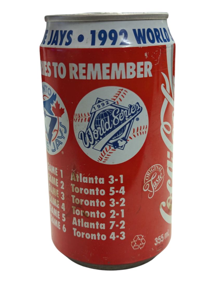Classic Toronto Blue Jays Coca-Cola Can