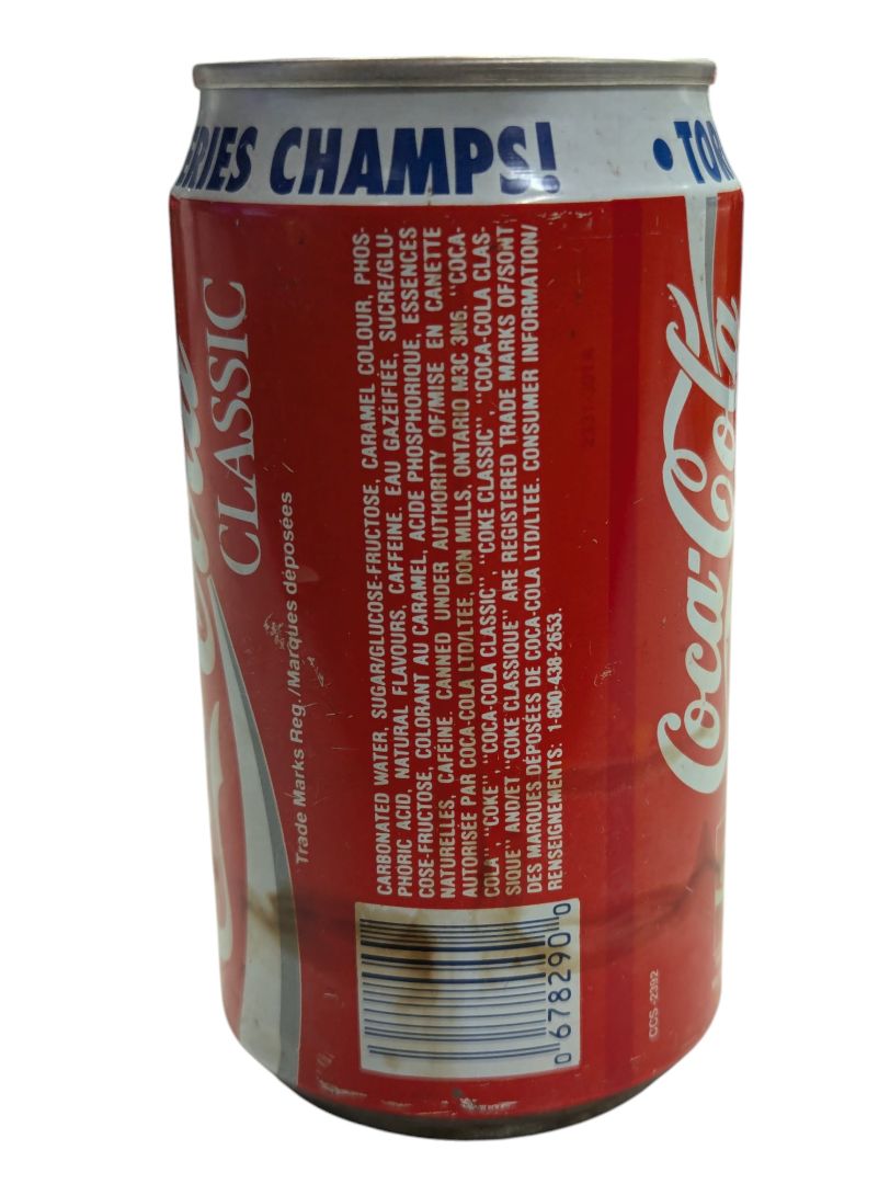 Classic Toronto Blue Jays Coca-Cola Can