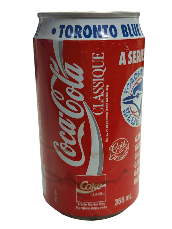 Classic Toronto Blue Jays Coca-Cola Can