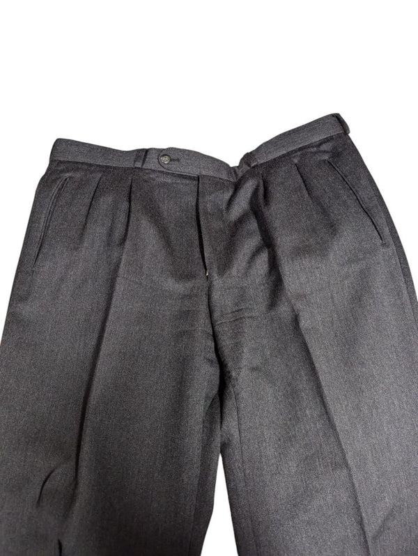Charcoal Grey Hugo Boss Formal Pants