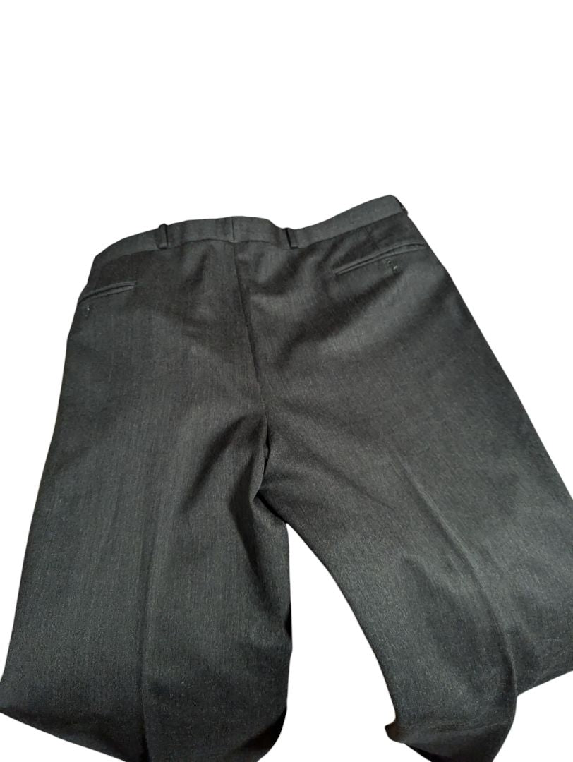 Charcoal Grey Hugo Boss Formal Pants
