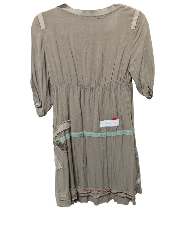 Green 3/4 Sleeve Dress