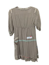 Green 3/4 Sleeve Dress