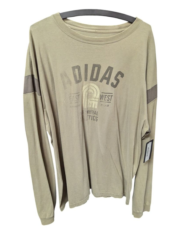 Khaki Green Adidas Long Sleeved Shirt