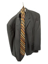 Dark Green Stars Suit Set with Perry Ellis Tie
