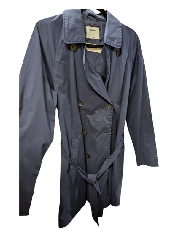 Old Navy (M) Navy Blue Trench Coat