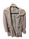Medium Beige Jacket w Scarf