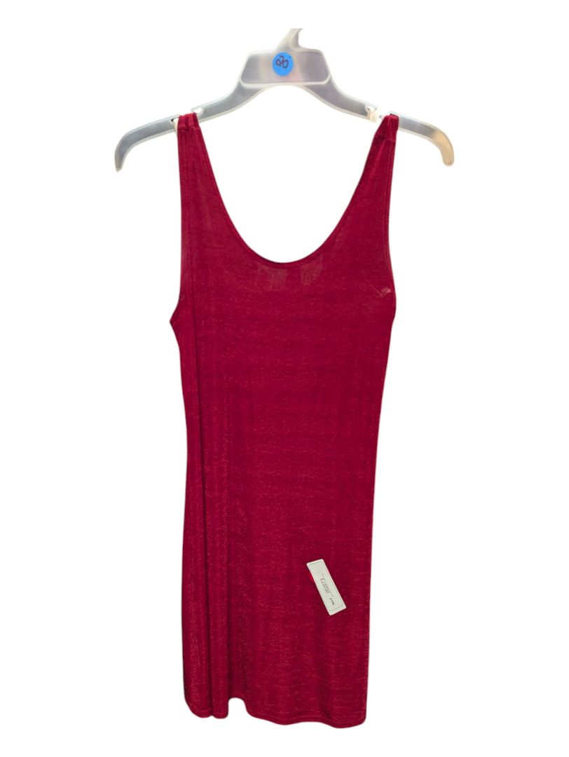 Red Dress w/ Pink Corset Insert