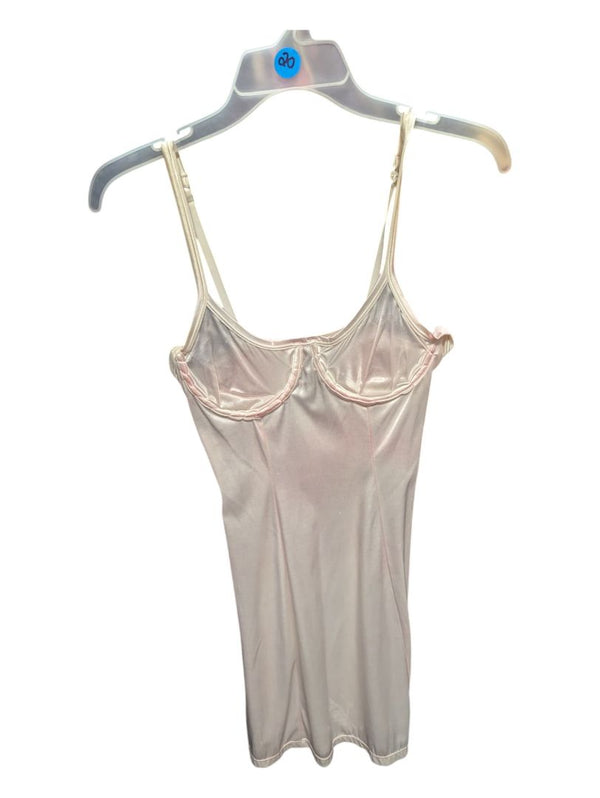 Red Dress w/ Pink Corset Insert