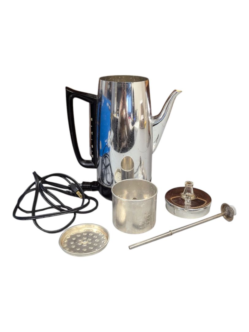 Vintage Stainless Percolator