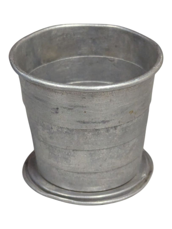 Vintage Aluminum Collapsible Cup