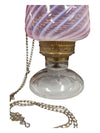Antique Victorian Swirl Oil Lamp