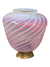 Antique Victorian Swirl Oil Lamp