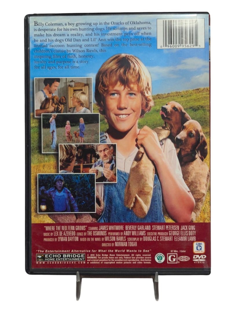 Where the Red Fern Grows DVD
