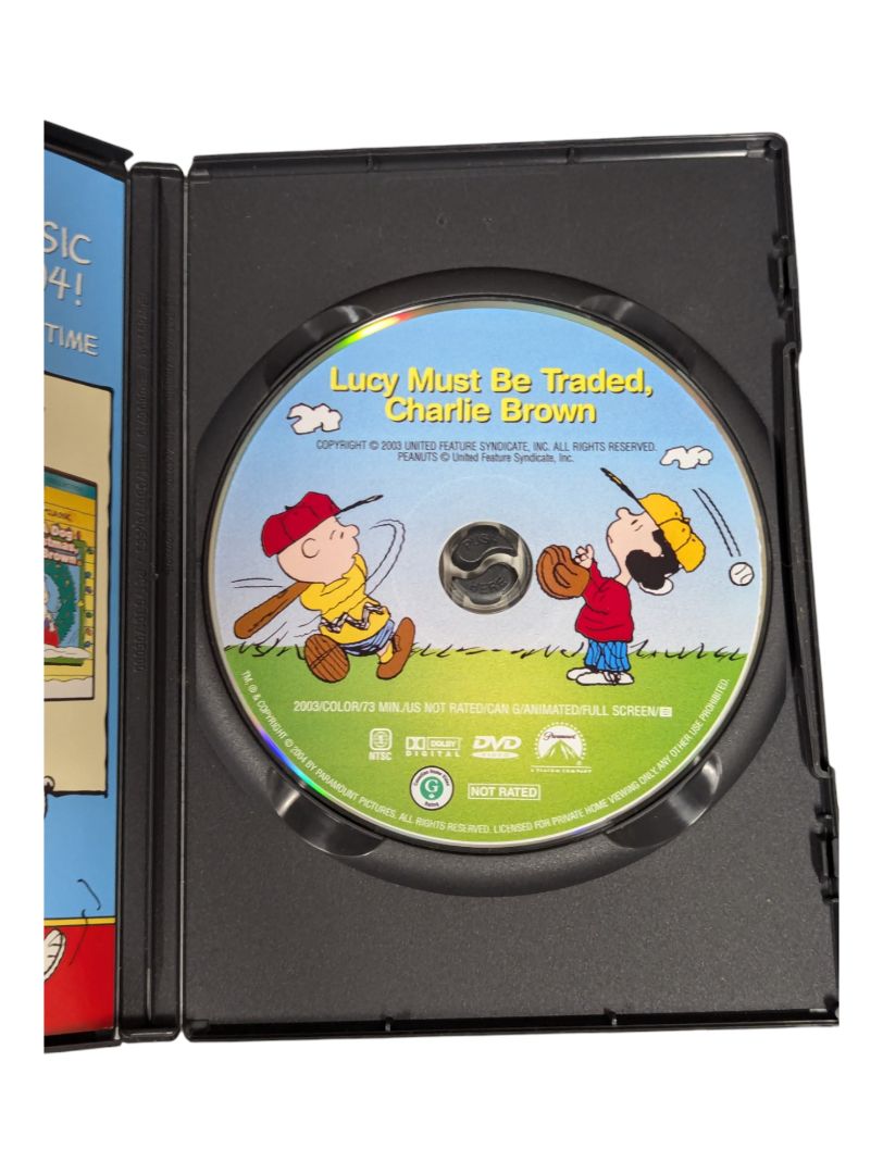 Lucy Must Be Traded Charlie Brown DVD