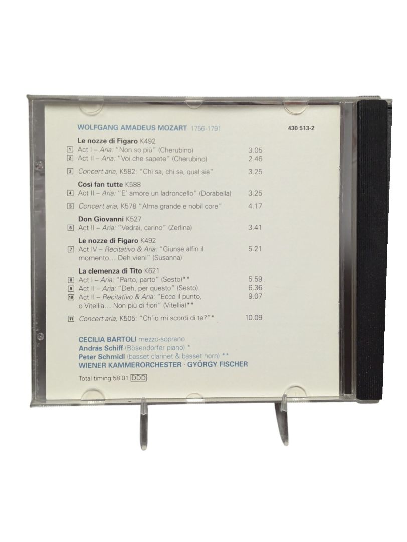 Mozart Arias Cecilia Bartoli disc