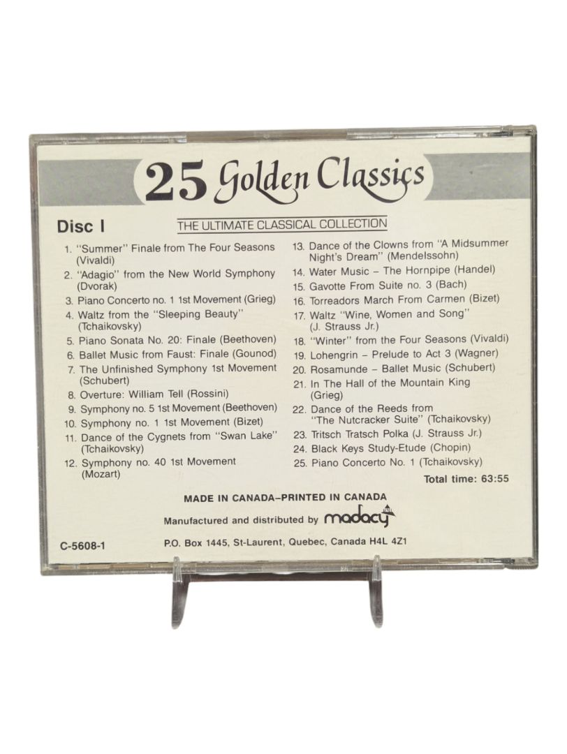 25 Golden Classics v1  disc