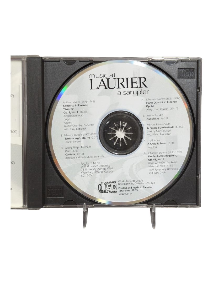 Music at Laurier A Sampler disc