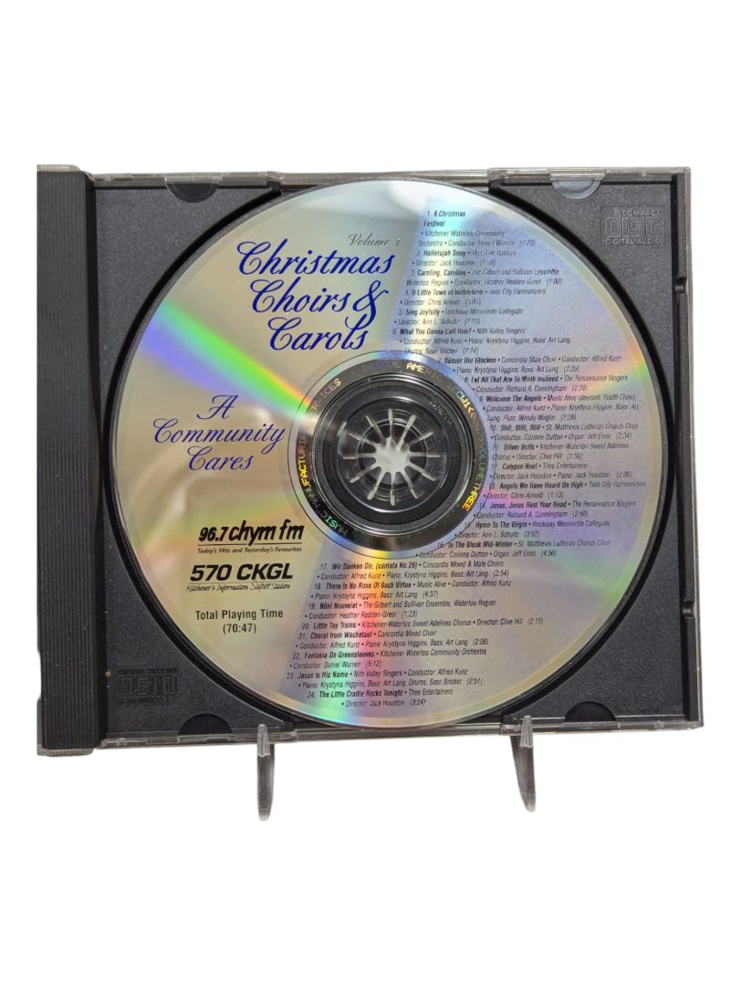 Christmas Choirs & Carols disc
