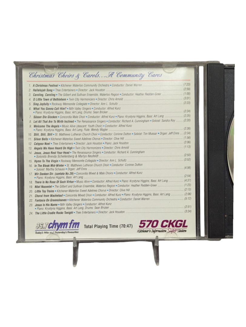 Christmas Choirs & Carols disc
