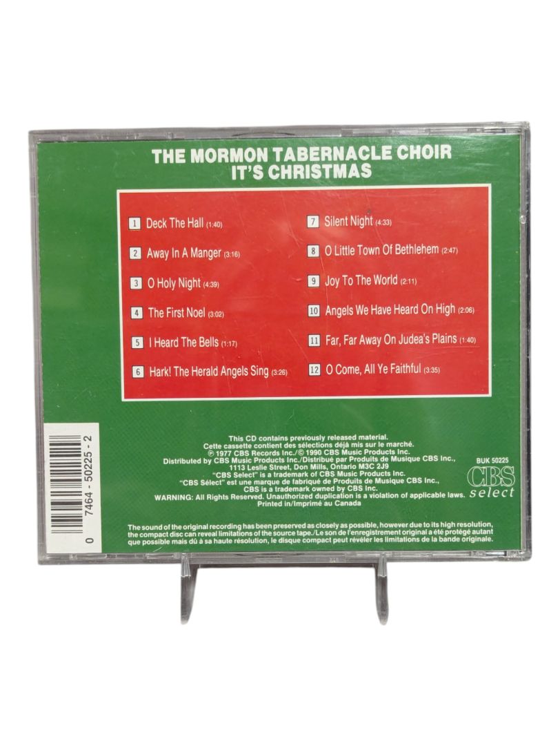 The Mormon Tabernacle Choir disc