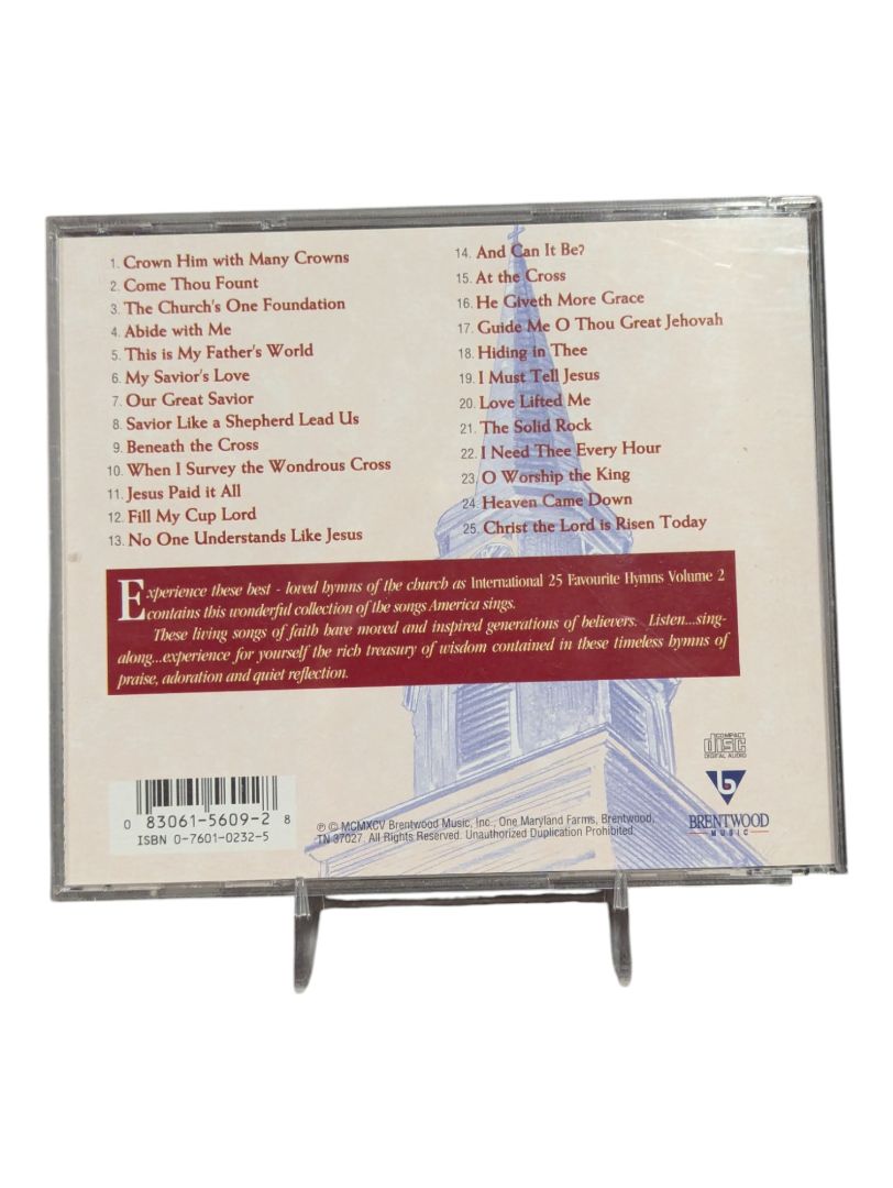 International 25 Hymns disc