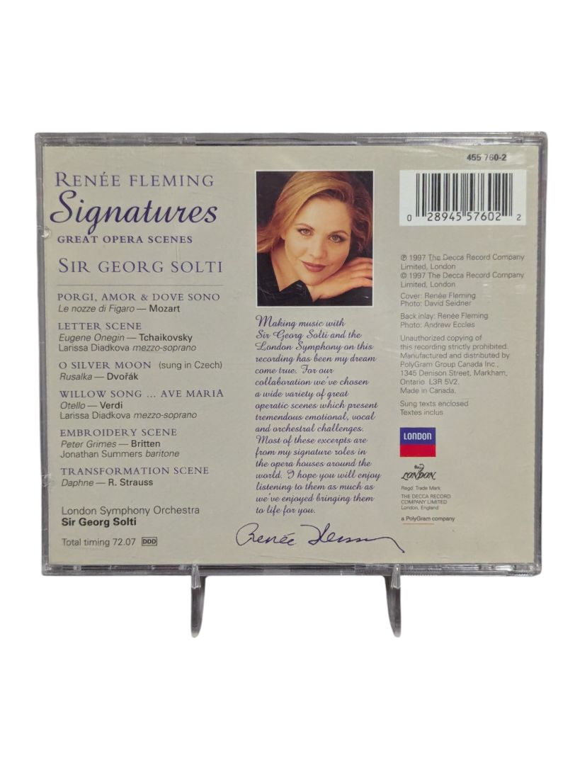 Renee Fleming Signatures disc
