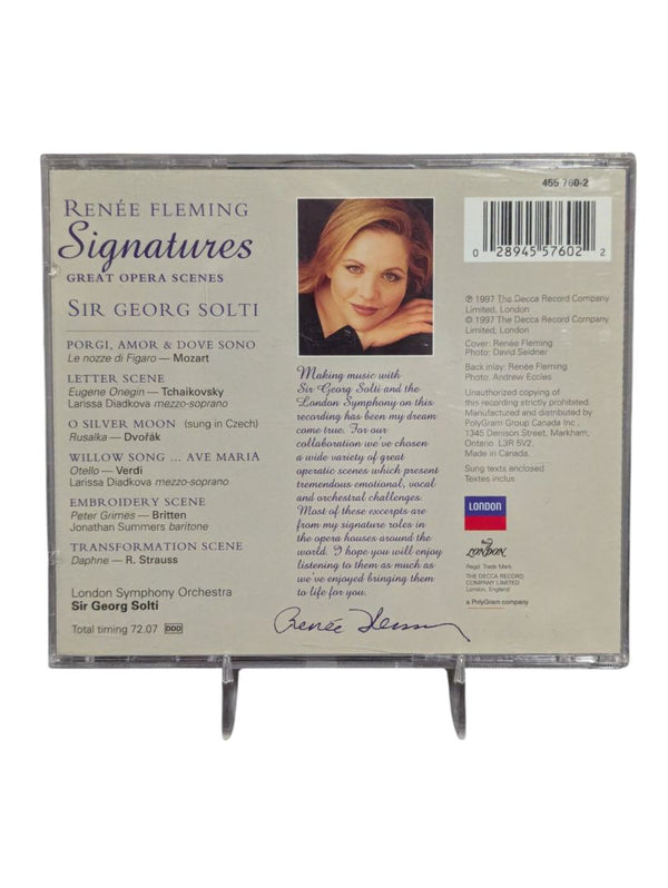 Renee Fleming Signatures disc