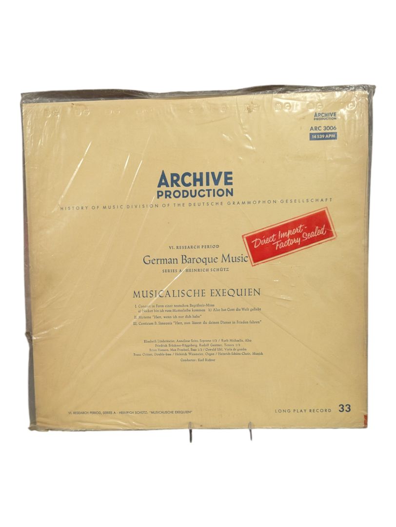 German Baroque Music LP