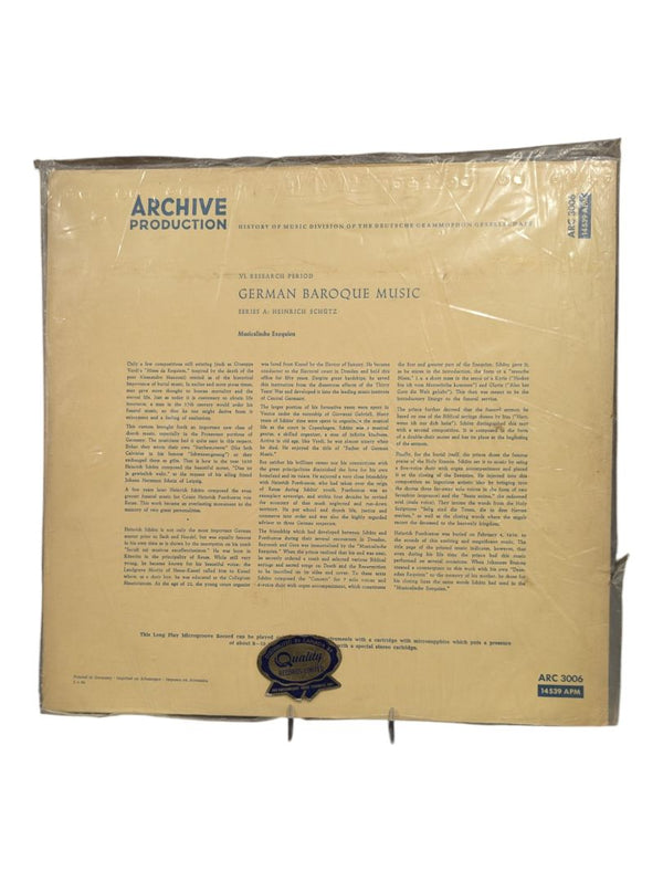 German Baroque Music LP