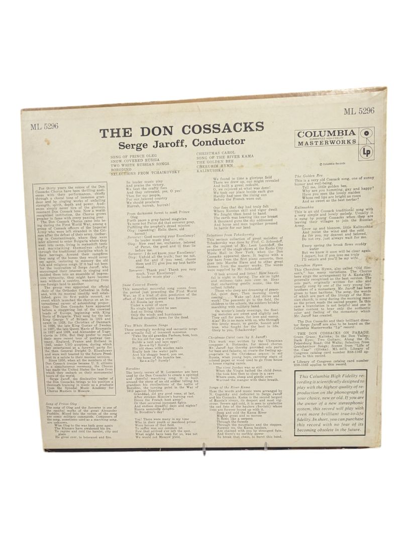 the Don Cossacks LP