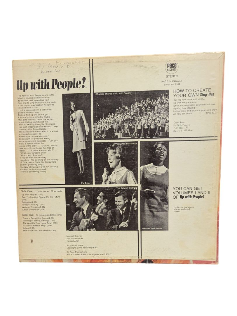 Up With People! LP