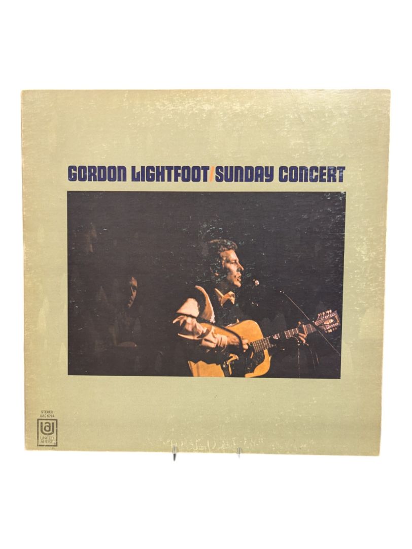Gordon Lightfoot Sunday Concert LP