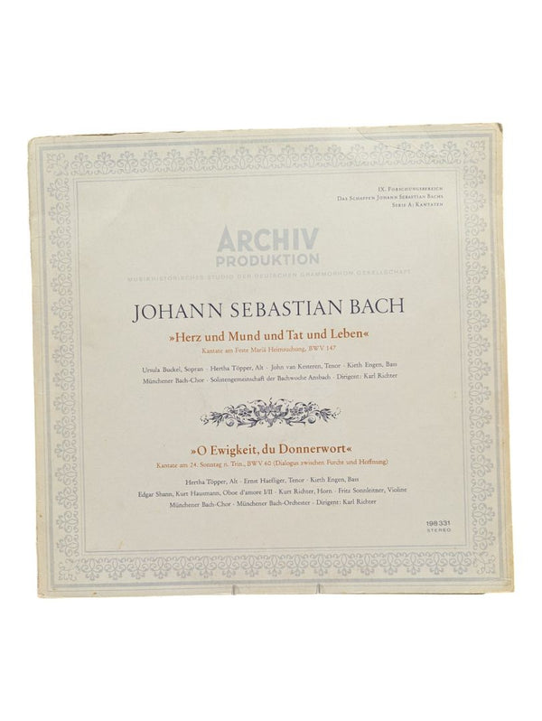 Karl Richter Bach LP