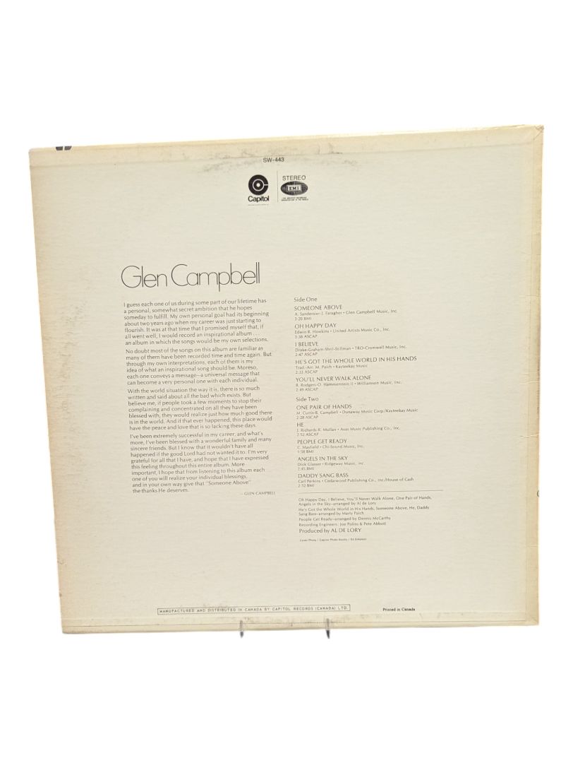 Glen Campbell Oh Happy Day LP