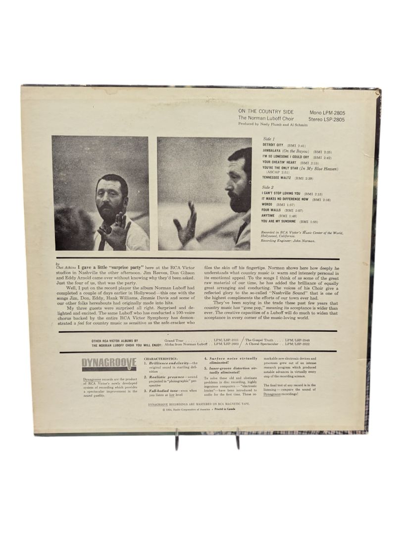 Norman Luboff Choir On the Country Side LP